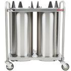 Mobile Heated Plate and Dish Dispensers