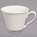 Homer Laughlin by Steelite International HL3277000 Gothic 3.25 oz. Ivory (American White) Undecorated China Cup - 36/Case