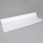 40" x 300' 17# White Embossed Paper Roll Table Cover