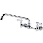 Wall Mount Faucets with Swing Nozzles