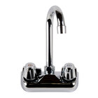 Wall-Mount Faucets with Gooseneck Nozzles