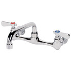 Wall Mount Faucets with Swing Nozzles