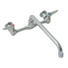 Wall Mount Faucets with Swing Nozzles