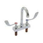 Deck Mount Faucets with Gooseneck Nozzles
