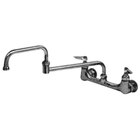 Wall-Mount Faucets with Double-Jointed Nozzles