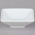 Square and Rectangular White China Dinnerware