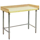 Wood Top Work Tables