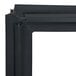A close-up of a True 810809 equivalent magnetic door gasket with a black frame.