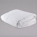 A white Oxford 100% Cotton Hotel Duvet Insert.