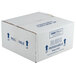 A white Polar Tech insulated shipping box with blue writing.