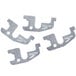 A group of Metro replacement shelf clips.