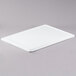 An American Metalcraft ABS plastic cover on a white rectangular dough box.