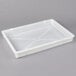 An American Metalcraft white Teflon-coated plastic dough box.