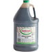 A case of 1 gallon Worcestershire Sauce with a green cap.