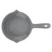 A grey Tablecraft cast aluminum fry pan with a handle.