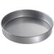 A Chicago Metallic round metal cake pan.