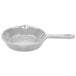 A Tablecraft natural cast aluminum fry pan with a handle.