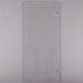 A clear plastic rectangular door with holes.