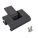 A black plastic Cambro latch kit with screws.