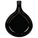 A Tablecraft black cast aluminum skillet with an open handle on a white background.