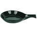 A black Tablecraft cast aluminum skillet with an open handle.