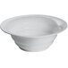 A Tablecraft natural cast aluminum bowl with a white background.