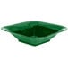 A green square Tablecraft bowl.