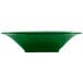 A green Tablecraft square bowl.