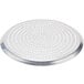 An American Metalcraft heavy weight aluminum circular pizza pan with holes.