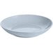 A gray Tablecraft cast aluminum pasta bowl.