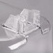 A clear plastic bowl with a lid for a Grindmaster Cecilware refrigerated beverage dispenser.