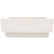 A white rectangular drip tray.