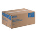 A cardboard case of Lavex 10-inch white hardwound paper towel rolls, containing 6 rolls of 800 feet each.