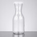 Cambro WW250135 CamView Camliter 8.5 oz. Tritan Plastic Beverage Decanter with Lid