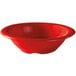 A red GET Red Sensation bowl with a speckled rim.