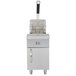 Cooking Performance Group CF15 Liquid Propane 15 lb. Countertop Fryer - 26,500 BTU