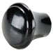 A close-up of a black Nemco replacement knob.