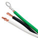 A Nemco 14/3 cordset with a green and white wire cable.