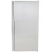 A white reversible door for refrigeration equipment.