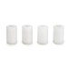 Four white rectangular Nemco feet with black borders.