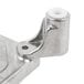 A close-up of a metal Nemco Easy Chopper push block guide assembly.