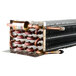 An Avantco evaporator coil with copper pipes and a metal coil.