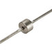 A metal rod with a round top and a small knob on the end.
