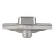 A stainless steel Nemco top beam assembly with a square base.