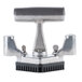 A close-up of a metal Nemco Easy Chopper pusher assembly with a stamp on it.