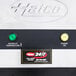 A close up of the control panel for a Hatco Food Rethermalizer.