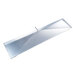 An Avantco evaporator drain pan, a metal rectangular tray with a metal handle.