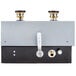A close up of a Hatco Food Rethermalizer machine with brass valves.