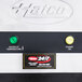 A close up of the control panel on a Hatco food rethermalizer.