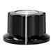 A black plastic Nemco thermostat knob with a white stripe.